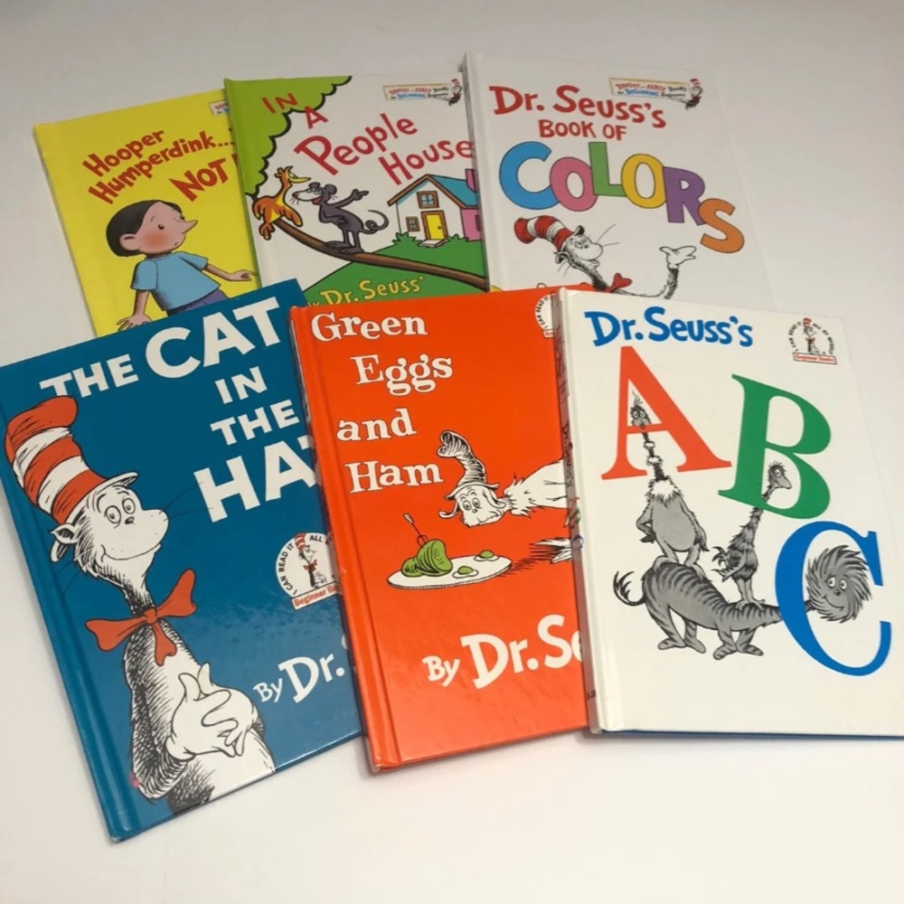 Dr.Seuss Books, 6 Books